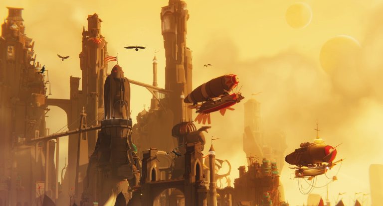 Bulwark: Falconeer Chronicles review – meditative city building on a stormy archipelago